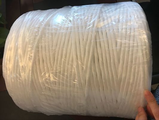 Yellow Red PP Baler Twine With UV Stabilizers / Hay Baling Twine