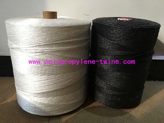 Acid Proof 100% Virgin Material PP Fibrillated Yarn , Flame Retardant Fillers