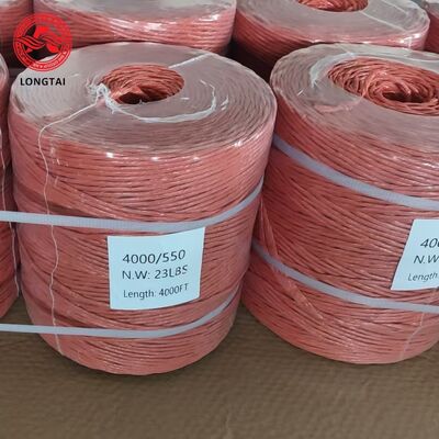 UV Resistant High Tensile Strength Weather-Resistant Terracotta PP Twine for Greenhouse and Field Crop Support