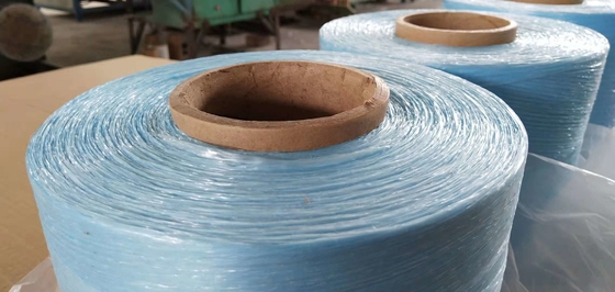 Blue LSHF Flame Retardant PP Filler Yarn , Virgin Polypropylene Filler Yarn For Cable