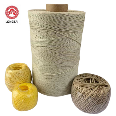 4200D Twisted 2 Ply Sausage Loop PP Twine Polypropylene Thread Fibrilated