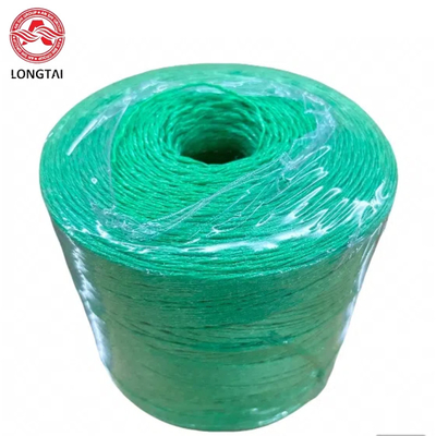 Độ bền cao Green Fibrillated Polypropylene Greenhouse Twine T1800 1kg Bobbin