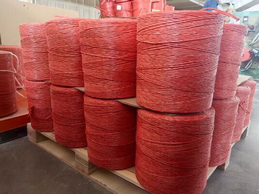 100 phần trăm Polypropylene Baler Twine Straw Baler Twine Twine bền cho Crop Bale Bao bì và xử lý