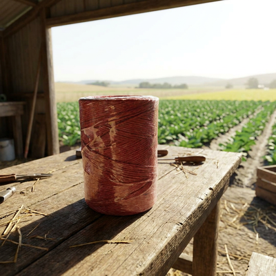 Bộ phim chia PP Raffia Twine Low Slippage Greenhouse Binding Twine