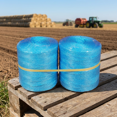 1200D Tex PP Twine xoắn 3 sợi dây buộc nông nghiệp