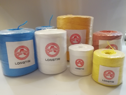 330m/kg Polypropylene PP gốc Twine Fibrillated UV phụ gia Baler Twine 1600M 1 Bobbin